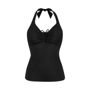 Mademoiselle Coco Cavalière Elena - formendes Tankini-Top schwarz