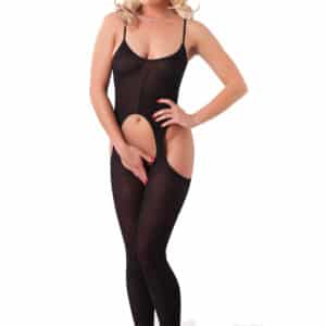 Rimba Reizvoller Bodystocking schwarz