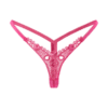 Rimba Romantischer Ouvert-String rosa