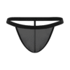Rimba Sexy Tanga in transparenter Optik schwarz