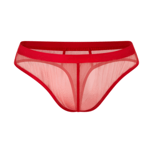 Rimba Reizvoller Tanga in transparenter Optik rot