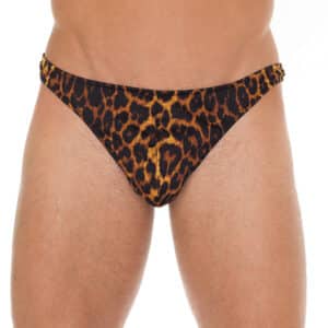 Rimba Animalischer Leoparden-String leo