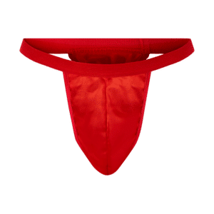 Rimba Attraktiver Tanga in schlichtem Design rot