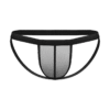 Rimba Transparenter Jock Strap schwarz