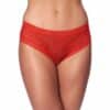 Rimba Romantic Open Back Briefs rot