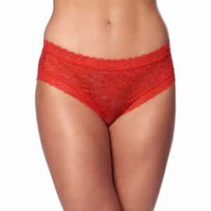 Rimba Romantic Open Back Briefs rot