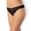 Provocative Schwarzer Baiser Oriental String schwarz