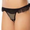 René Rofé All Access Crotchless Panty schwarz