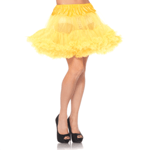 Leg Avenue Verspielter Petticoat gelb