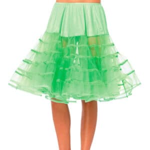 Leg Avenue Knielanger Petticoat neon-grün