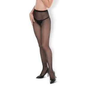 Leg Avenue Chrystalized Fishnet Tights schwarz