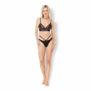 Leg Avenue Hearts Bra & Panty Set