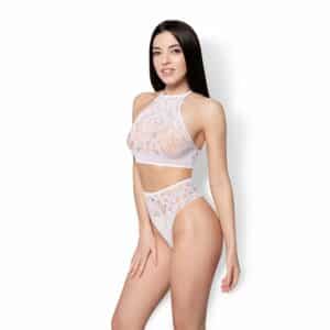 Leg Avenue Lace Top & High Waist String