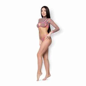 Leg Avenue Industruial Net Bikini