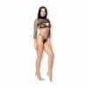 Leg Avenue Industruial Net Bikini