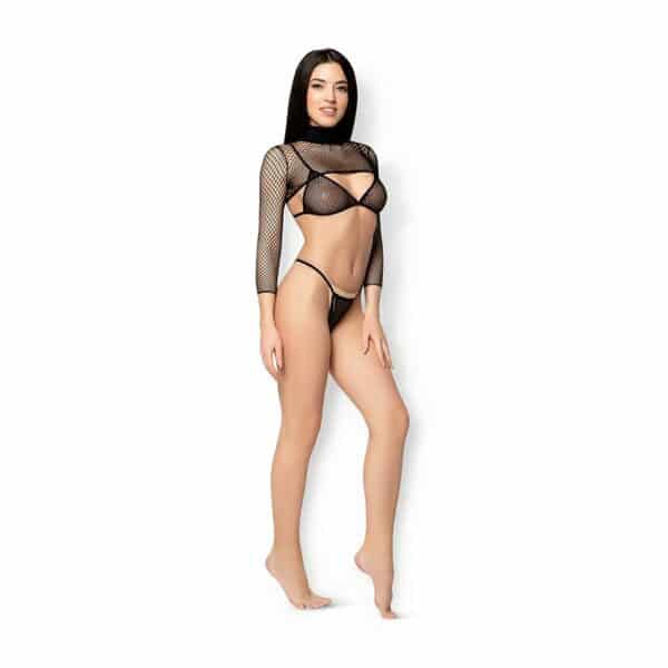 Leg Avenue Industruial Net Bikini