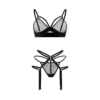 Pink Lipstick Reizvolles Straps-Set