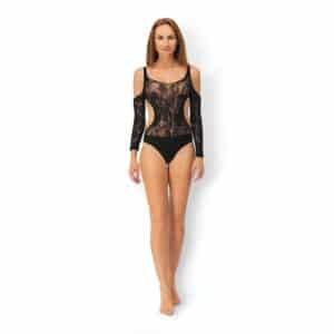 René Rofé Set The Mood Bodysuit schwarz