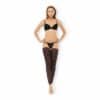 Guilty Pleasure Footless Thigh Highs schwarz | rot