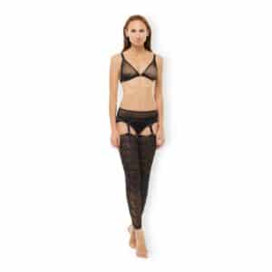 Guilty Pleasure Suspender Belt schwarz