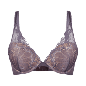 Wonderbra Refined Glamour - Bestickter Push up-BH grau