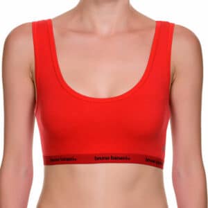 Bruno Banani Smoothly Cotton - Bustier rot
