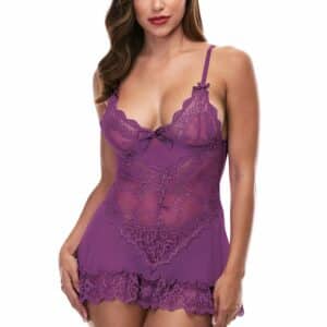 Baci Lingerie Mini Lace Chemise