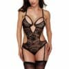 Baci Lingerie Sexy Lace Teddy schwarz