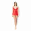 BeWicked Lingerie Sandra Satin Plunge Babydoll