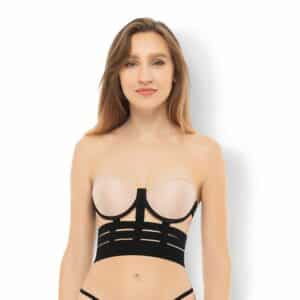 BeWicked Lingerie Angeline Caged Bralette schwarz