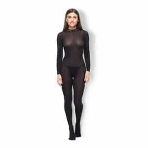 BeWicked Lingerie Bodystocking mit Keyhole-Rückenausschnitt schwarz