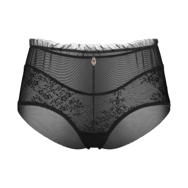 Mademoiselle Coco Cavalière Princess - edle Panty schwarz