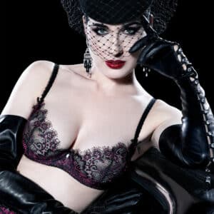 Von Follies by Dita von Teese Savoir Faire - BH pink | schwarz