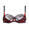 diamor Bolero - Sinnlicher Hebe-BH schwarz | rot