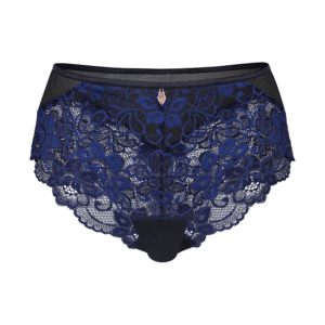 Mademoiselle Coco Cavalière Valerie - Brazilian-Slip blau | schwarz