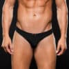 ENVY Semitransparenter Tanga schwarz