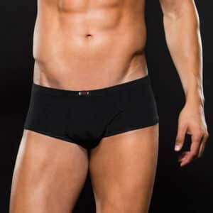 ENVY Semitransparente Mini-Shorts schwarz