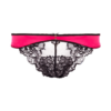 Escora Juliette - Spitzenslip schwarz | rot