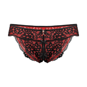 Escora Rita - Ouvert-Slip schwarz | rot