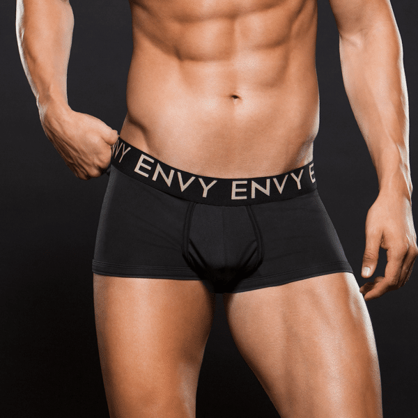 ENVY Knappe Shorts mit breitem Bund schwarz