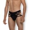 ENVY Tanga im Riemen-Design schwarz