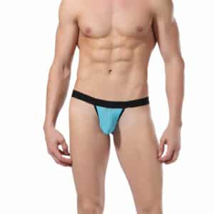 Goodfellas Freizügiger Jock Strap türkis | schwarz