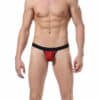 Goodfellas Freizügiger Jock Strap rot | schwarz