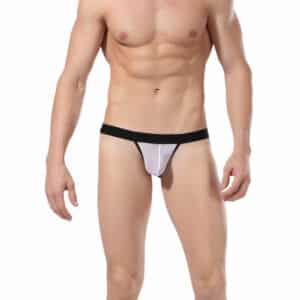 Goodfellas Freizügiger Jock Strap weiß | schwarz