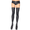 Leg Avenue Strümpfe in Wet Look schwarz