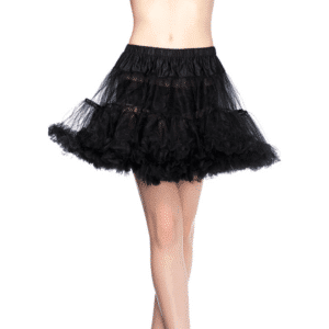 Leg Avenue Verspielter Petticoat schwarz