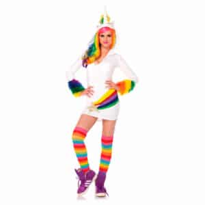 Leg Avenue Cozy Unicorn weiß | bunt