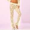 Pink Lipstick Jazzpants aus Spitze pink