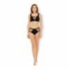 Pink Lipstick Slash N Dash Seamless Bra Set