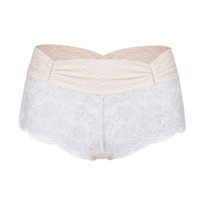 MAISON LEJABY Chrystal - zarte Shorty mit Swarovski weiß | creme